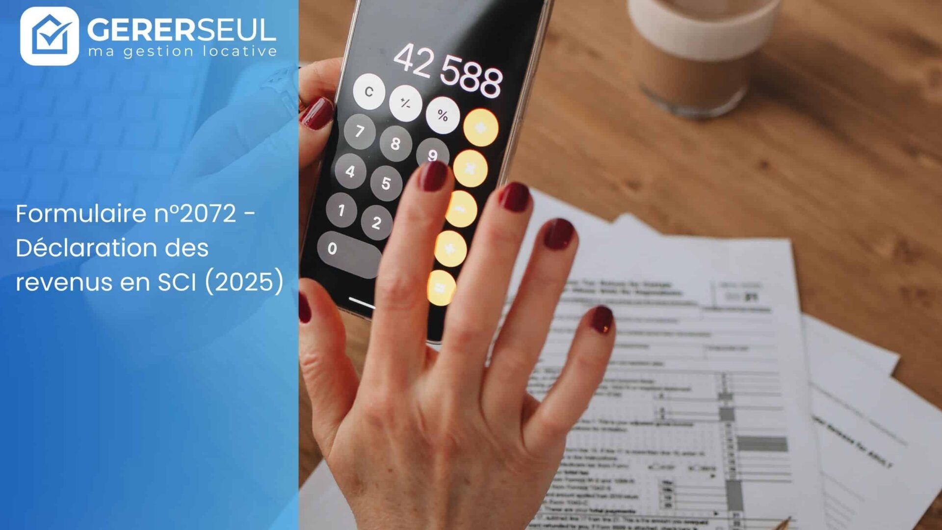 Formulaire n°2072 – Déclaration des revenus en SCI (2025)