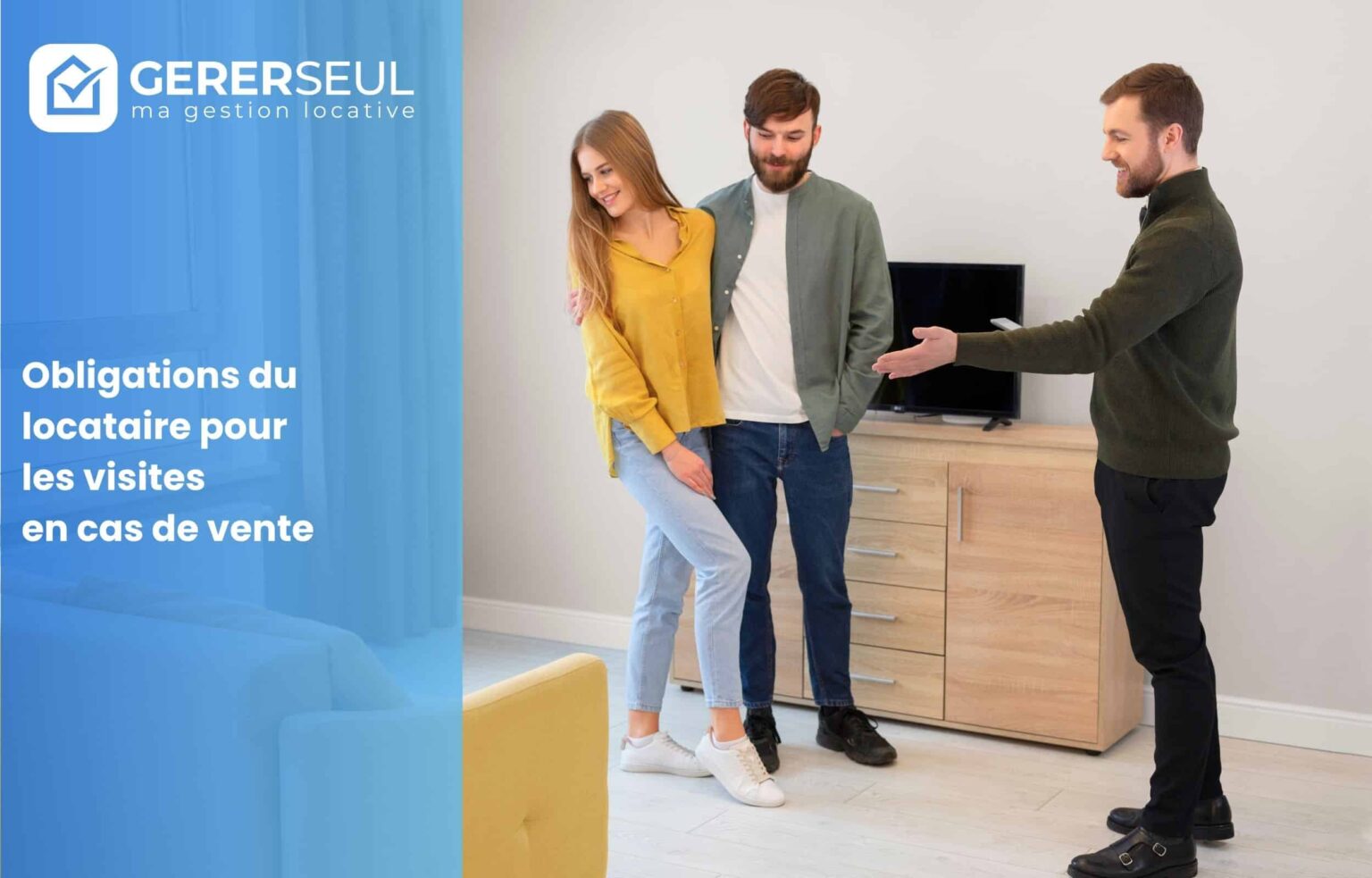 Obligations du locataire pour les visites en cas de vente