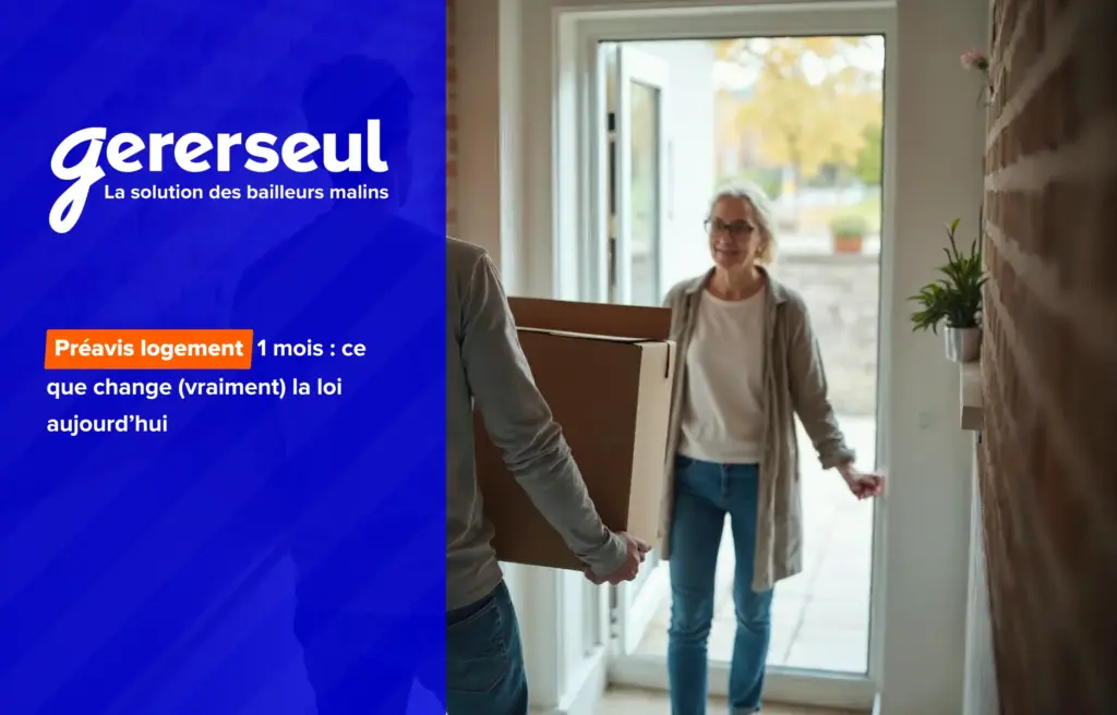 Préavis logement 1 mois : ce que change (vraiment) la loi aujourd’hui